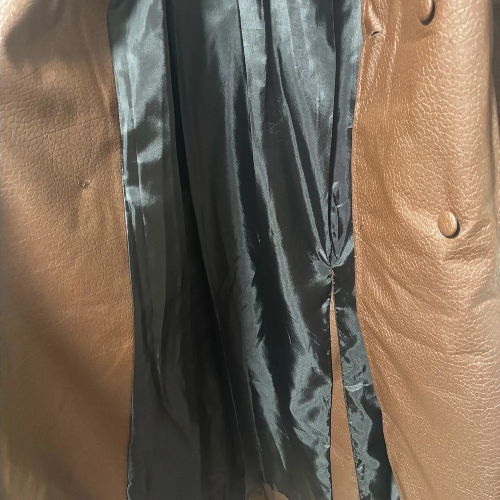 Chocolate Brown Trench Coat - Picture 6 of 16